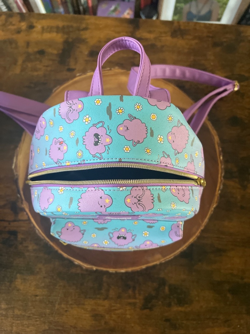Adventure Time Loungefly mini backpack - Picture 2 of 4